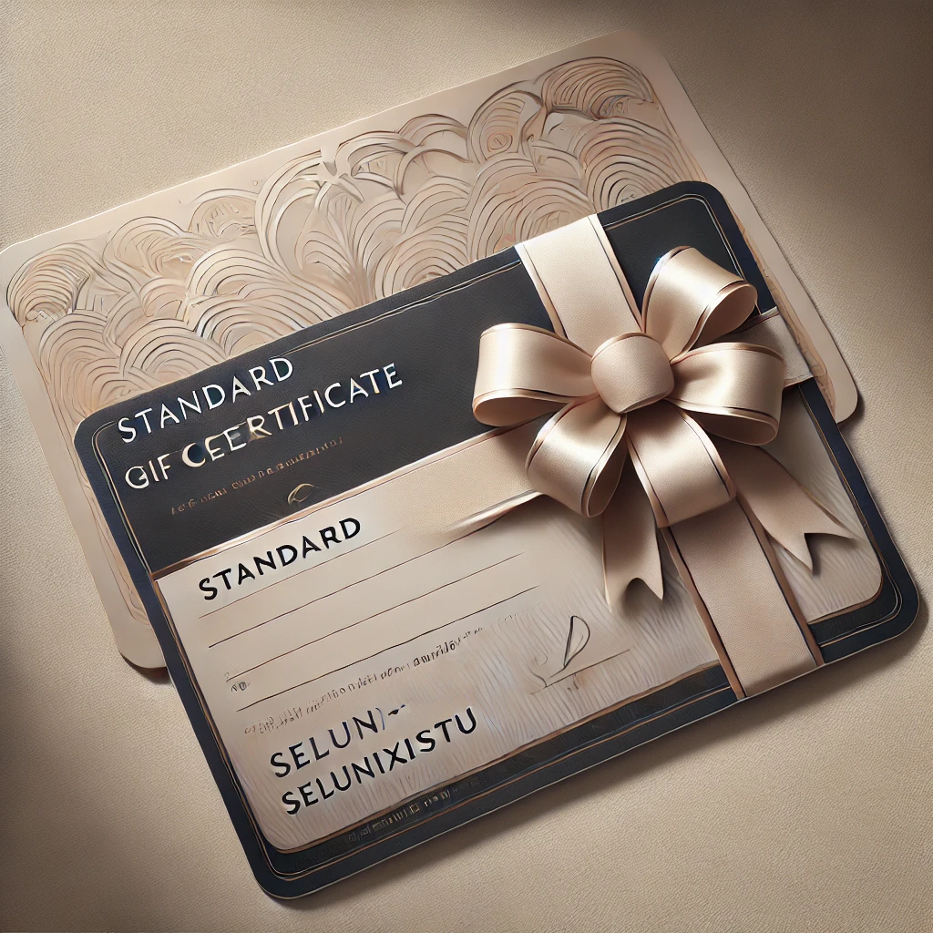 شهادة هدية قياسية من Selunixistu
